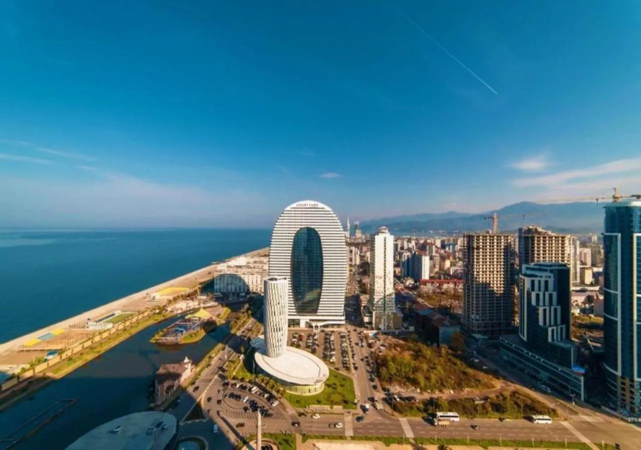 P A N O R A M A Orbi City With Sea View Lägenhet Batumi Georgien